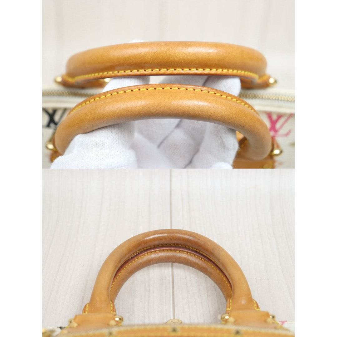 Include Entrupy Certificate of Authenticity｜Good ( Rank AB)｜ Louis Vuitton Takashi Murakam Multi Monogram Alma Handbag ｜26070305