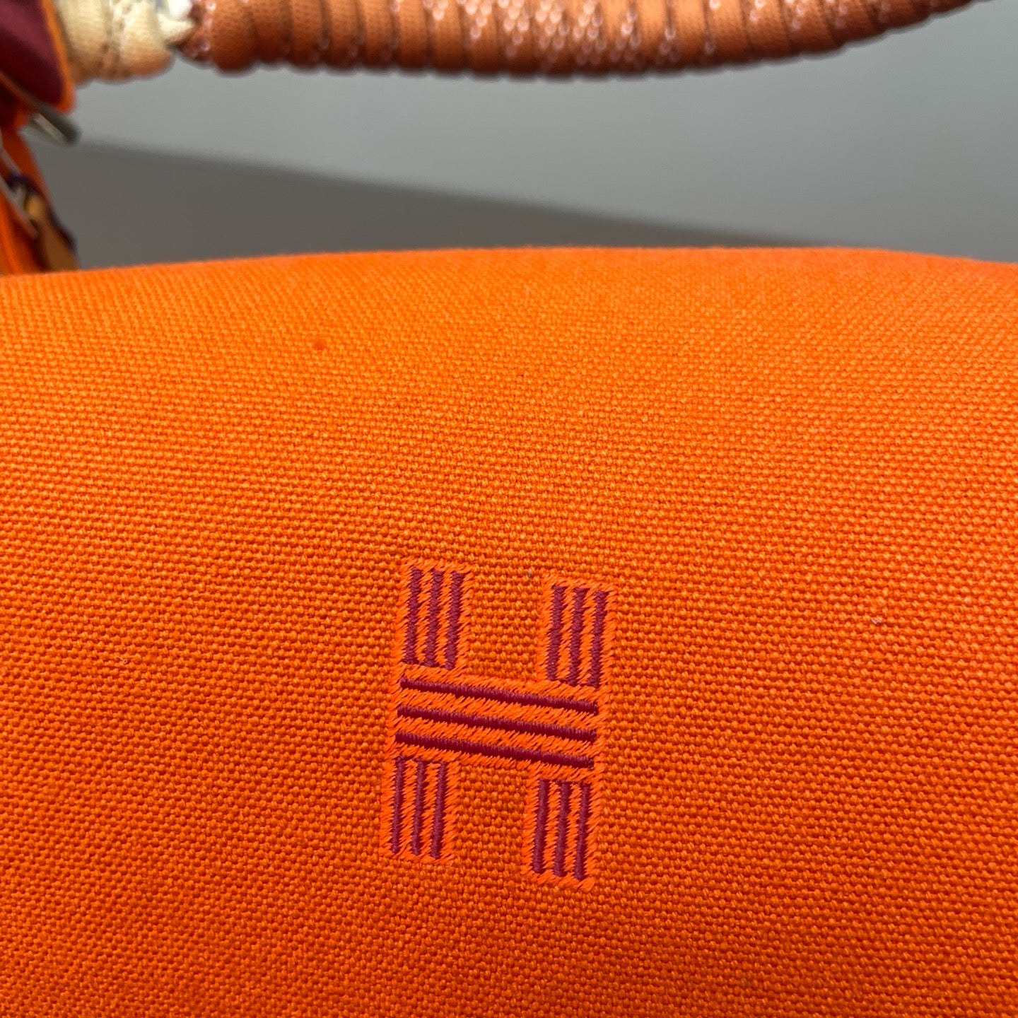 Very Good ( Rank A) ｜ HERMES Bride-A-Brac Canvas  Handbag