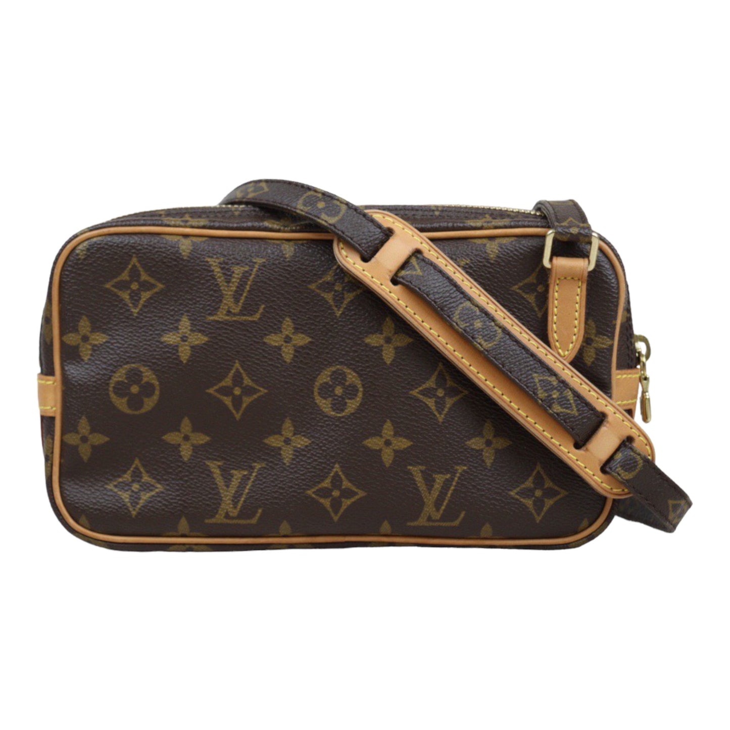 Rank A｜LV Monogram Pochette Marley Bandolier Shoulder Bag｜24020105