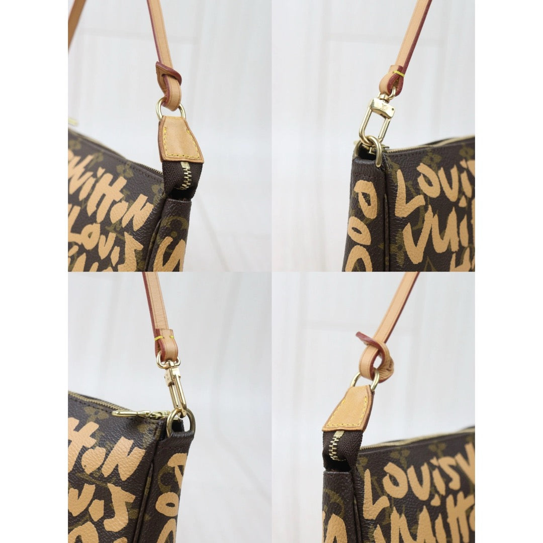 Good ( Rank AB)｜ LV Spring Summer Collection Monogram Graffiti Pochette Accessoires ｜W24100603