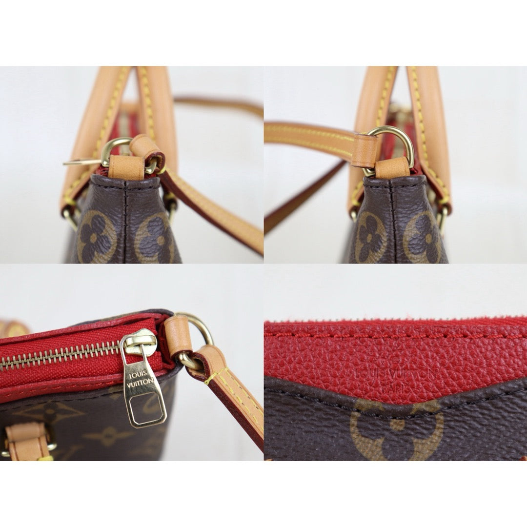 Very Good ( Rank A)｜LV Monogram Pallas Nano Handbag With Shoulder Bag｜S25091006