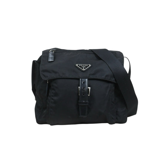 Include Entrupy Certificate of Authenticity｜Good ( Rank AB) ｜Prada  Nylon Black Shoulder Bag｜26101904