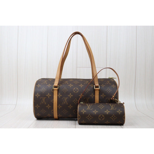Rank AB ｜ LV Monogram Papillon 30 Handbag ｜24061322