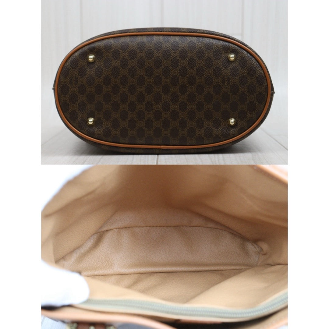 Include Entrupy Certificate of Authenticity｜Very Good ( Rank A) ｜CELINE Macadam Tote Bag  ｜26031906