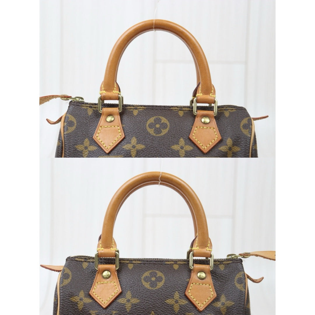 Good ( Rank AB)｜ LV Monogram Mini Speedy Handbag With Shoulderstrap｜24091801