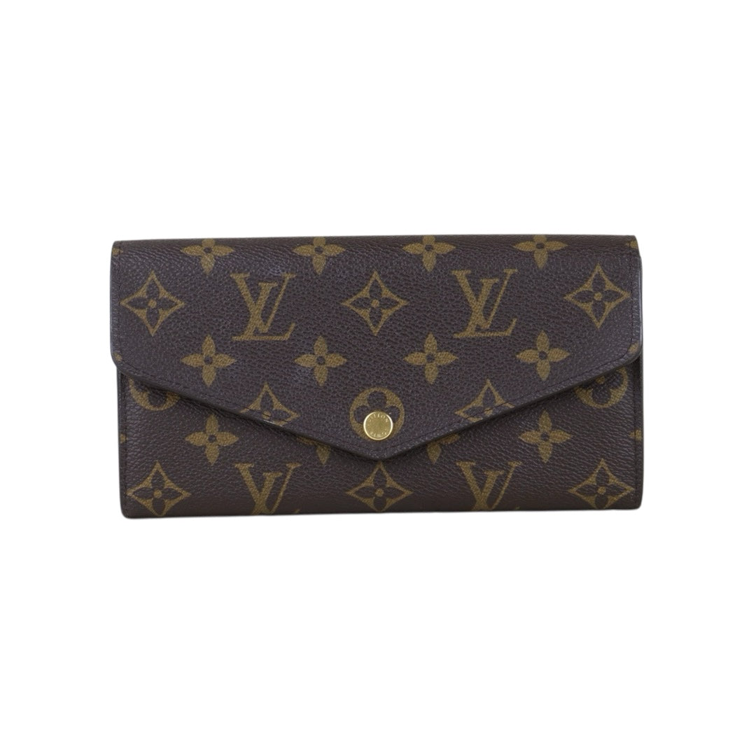 Include Entrupy Certificate of Authenticity｜Very Good ( Rank A)｜ Louis Vuitton Monogram Emilie Long Wallet ｜S26072513