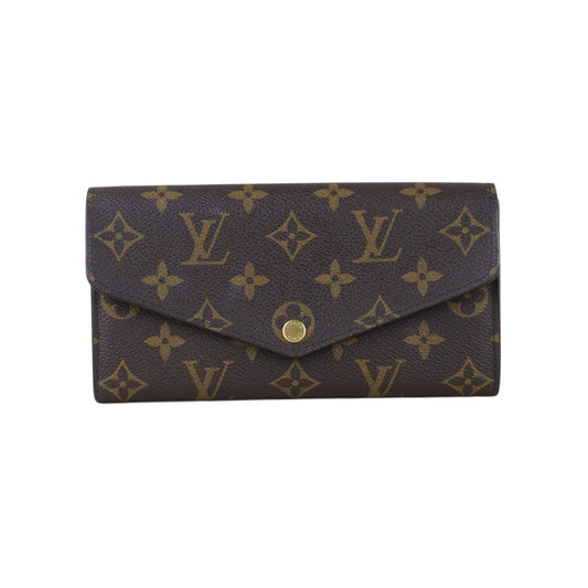 Include Entrupy Certificate of Authenticity｜Very Good ( Rank A)｜ Louis Vuitton Monogram Emilie Long Wallet ｜S26072513