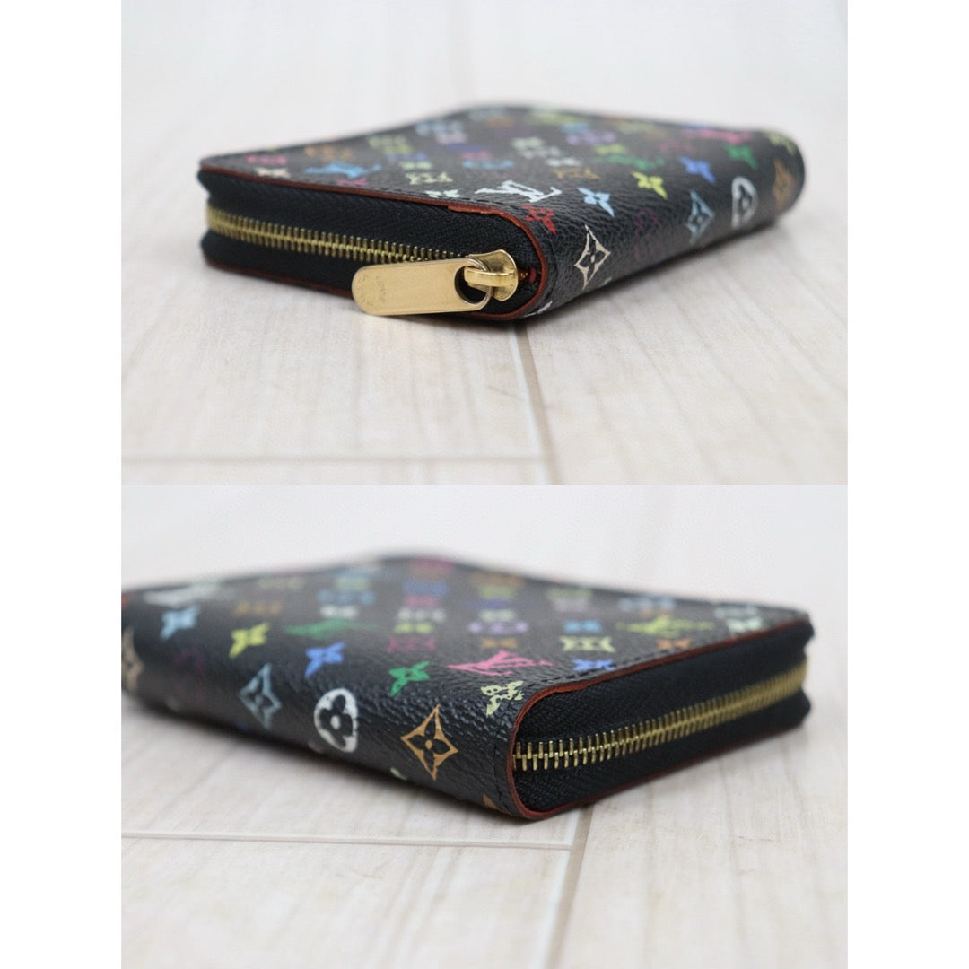 Good ( Rank AB)｜ LV Monogram Multicolor Wallet Black ｜25052213