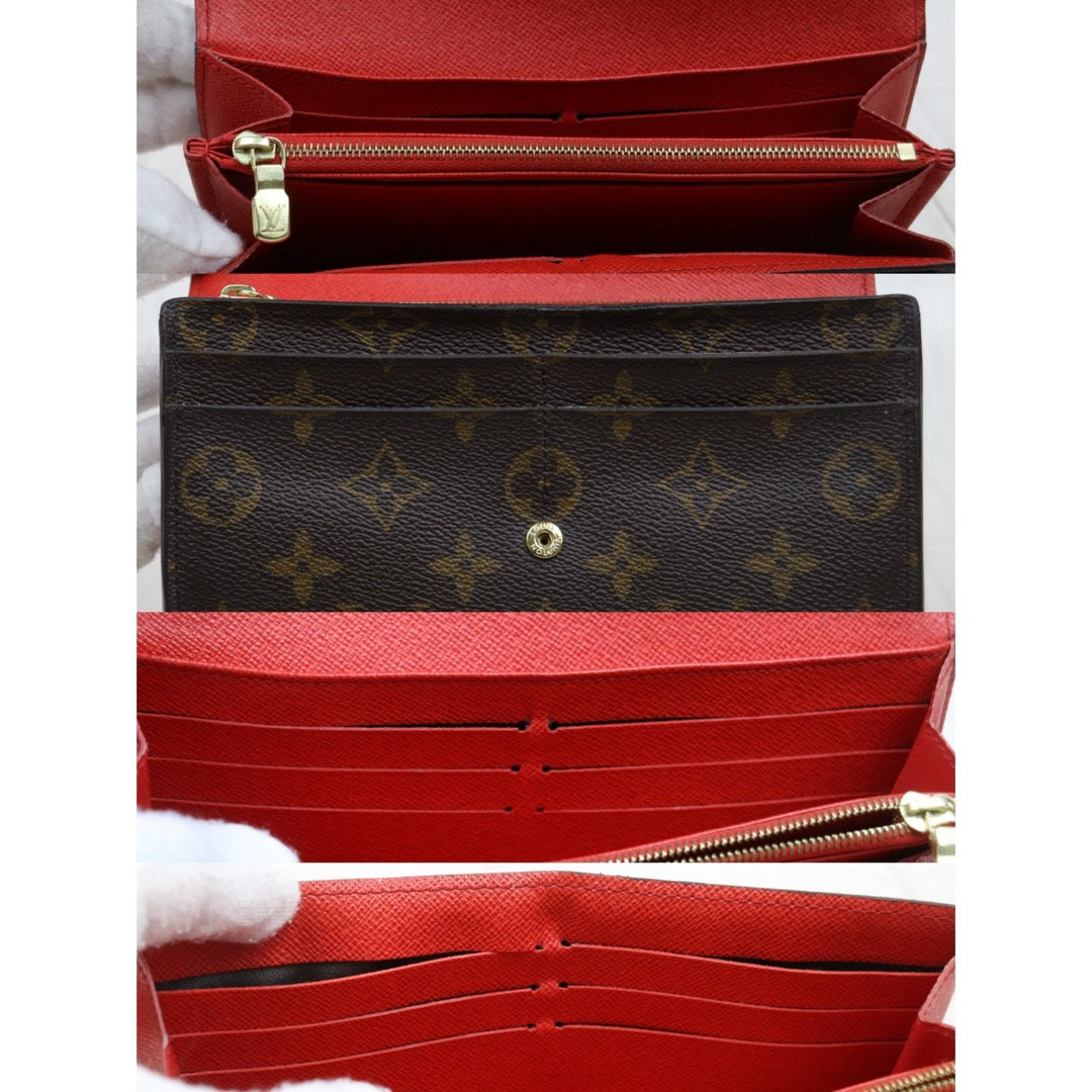 Good ( Rank AB)｜  LV Monogram Sarah Long Style Wallet ｜25120606