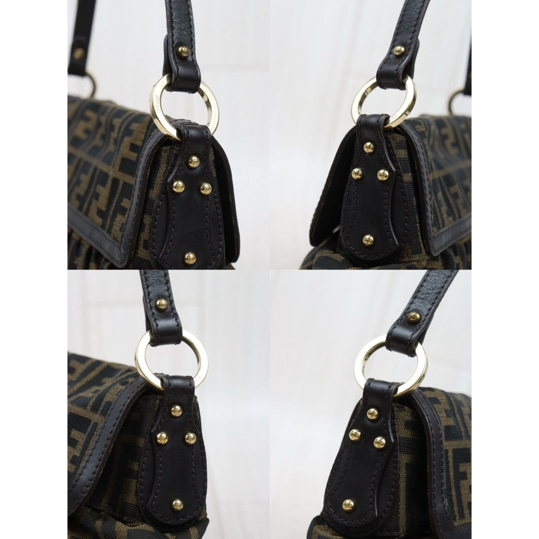 Very Good ( Rank A)｜ FENDI Zucca Mamma Hand Bag ｜25052103