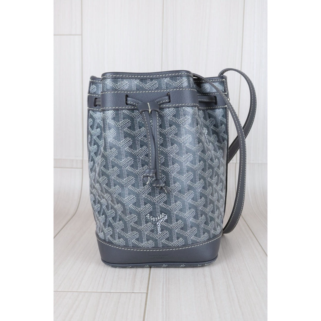 Very Good ( Rank A) ｜ Goyard Petit flot  Shoulder Bag Grey｜B25041502