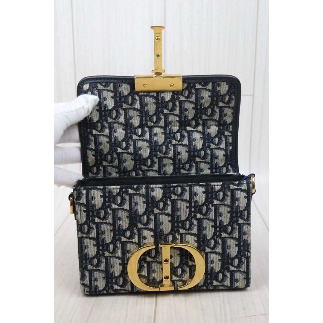 Very Good ( Rank A)｜Full Set Dior Trotter Montaige Mini Box Shoulder Bag ｜S25071024