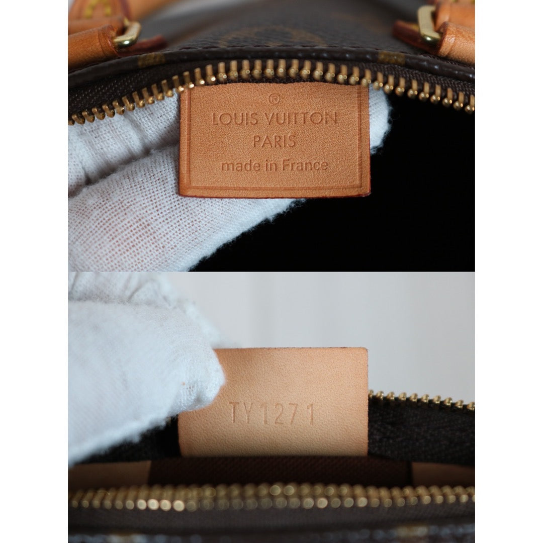 Rank A ｜LV Monogram Nano Speedy  Shoulder Bag｜S24050703