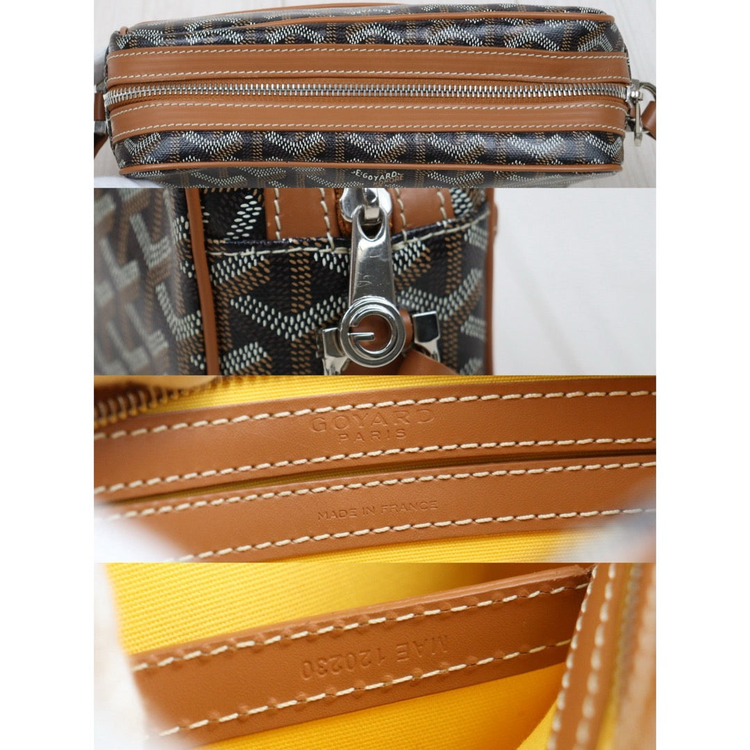 Very Good ( Rank A) ｜ Goyard Cap Vert Shoulder Bag Brown｜S25110310