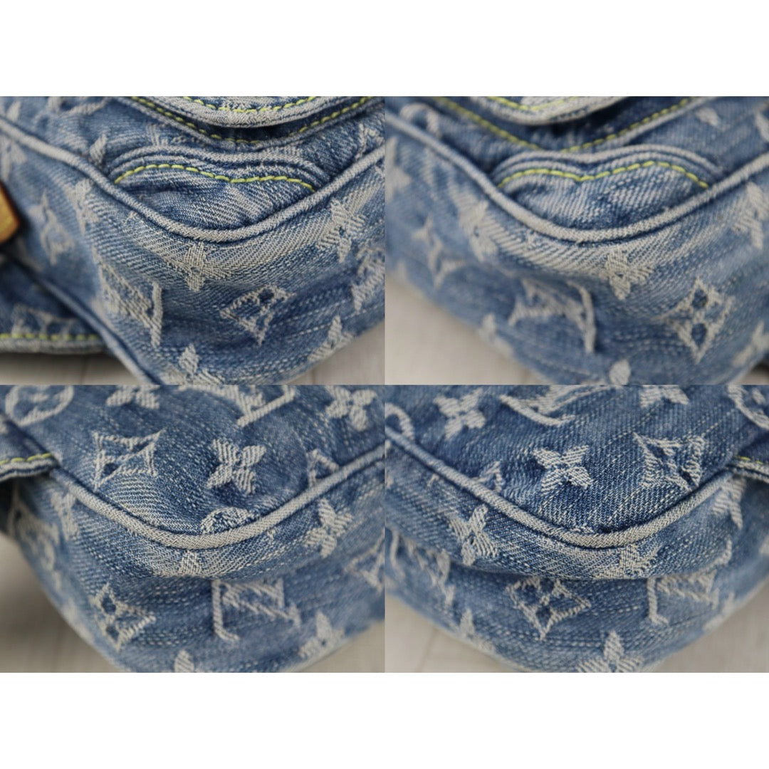 Include Entrupy Certificate of Authenticity｜Good ( Rank AB)｜Louis Vuitton Monogram  Denim Bum Bag  ｜S26090746