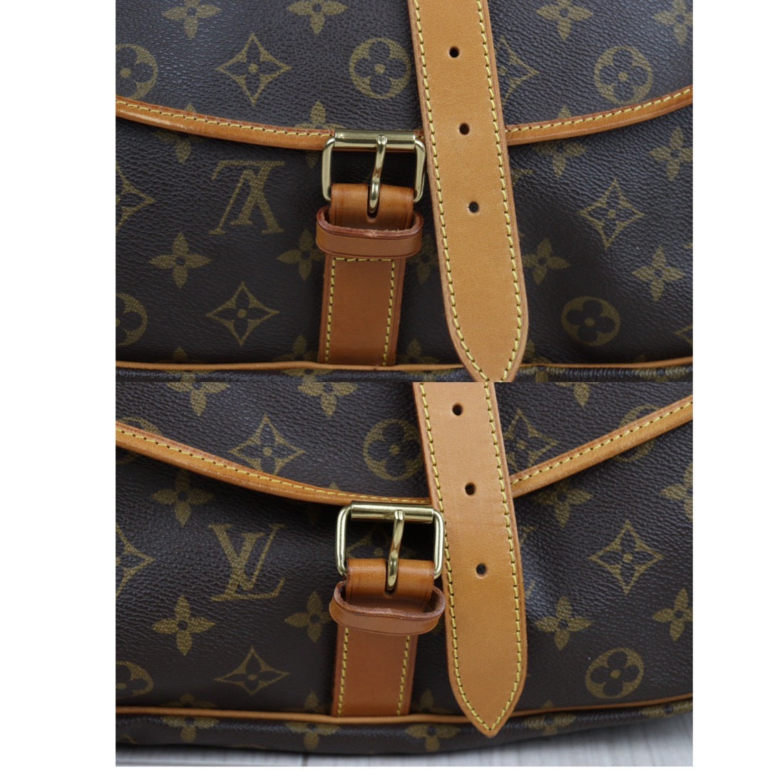 Rank AB ｜ LV Monogram Saumur 35 Shoulder Bag｜23121920
