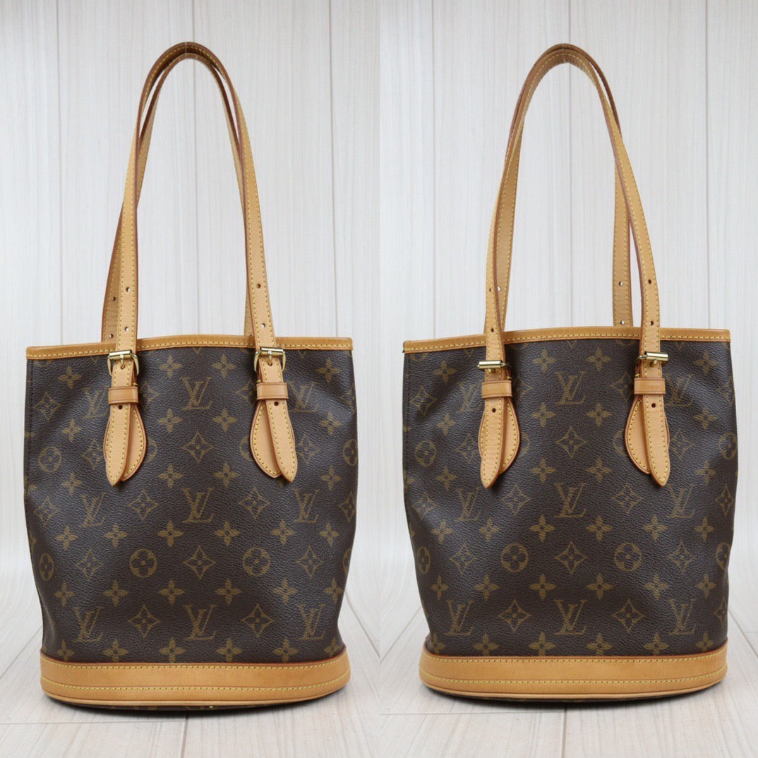 Rank AB ｜ LV Monogram Petit Bucket PM Tote Bag ｜24012903