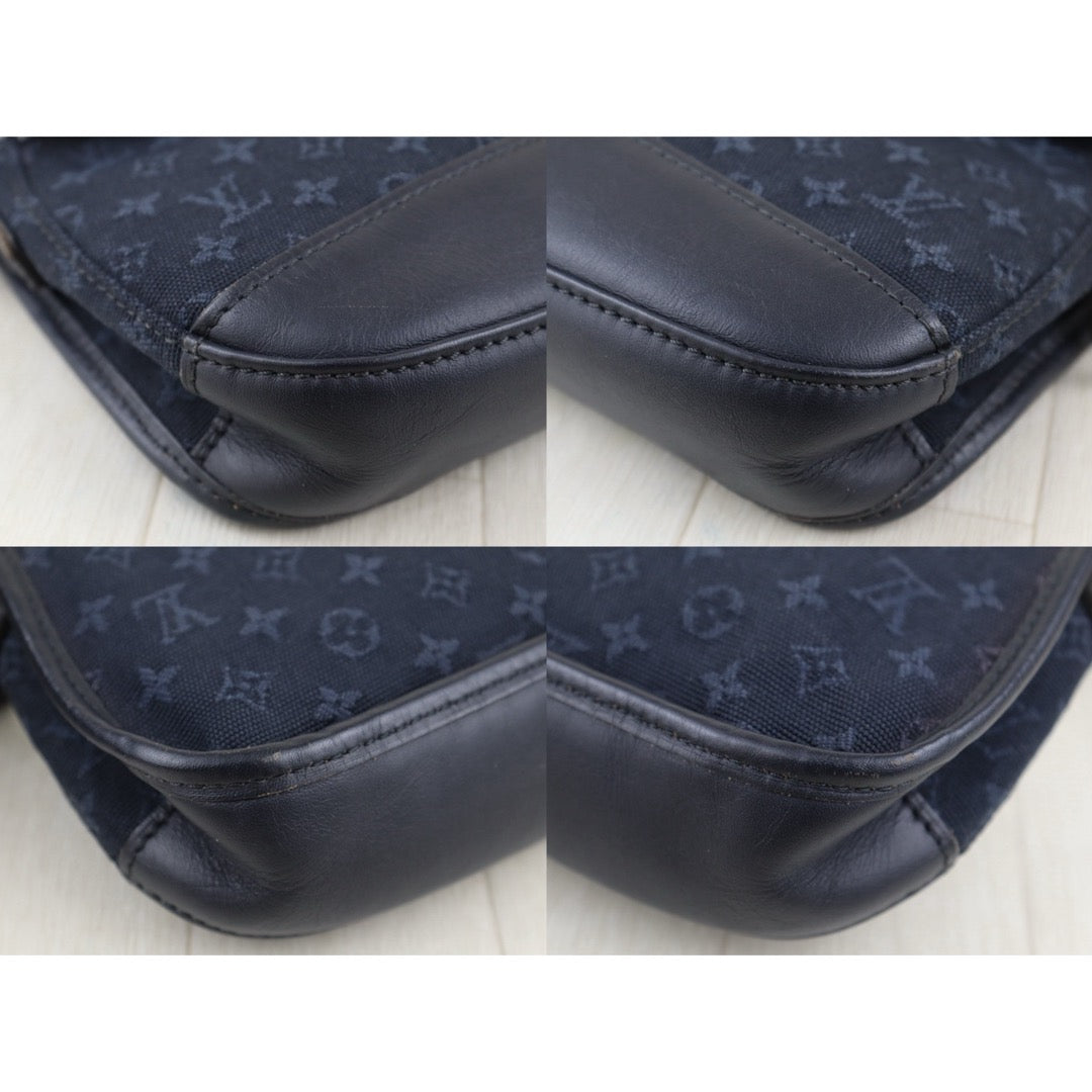 Good ( Rank AB) ｜LV Monogram Denim Shoulder Bag Dark Blue｜S25090108