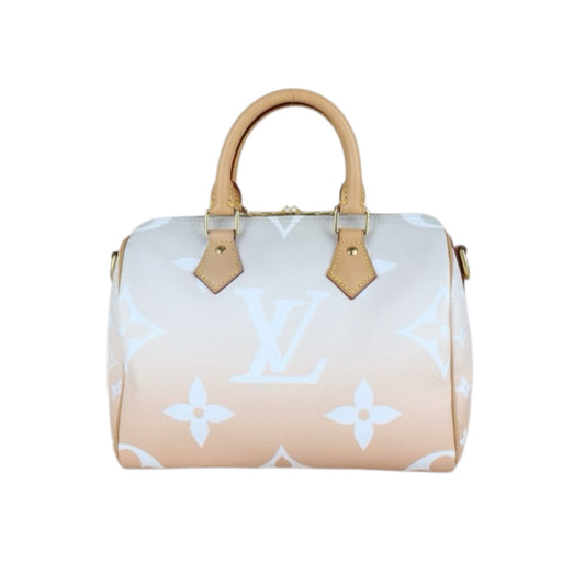 Excellent（Rank SA）｜LV Monogram speedy25 Gradient color Limited edition Handbag WithShoulder Bag｜B25012211