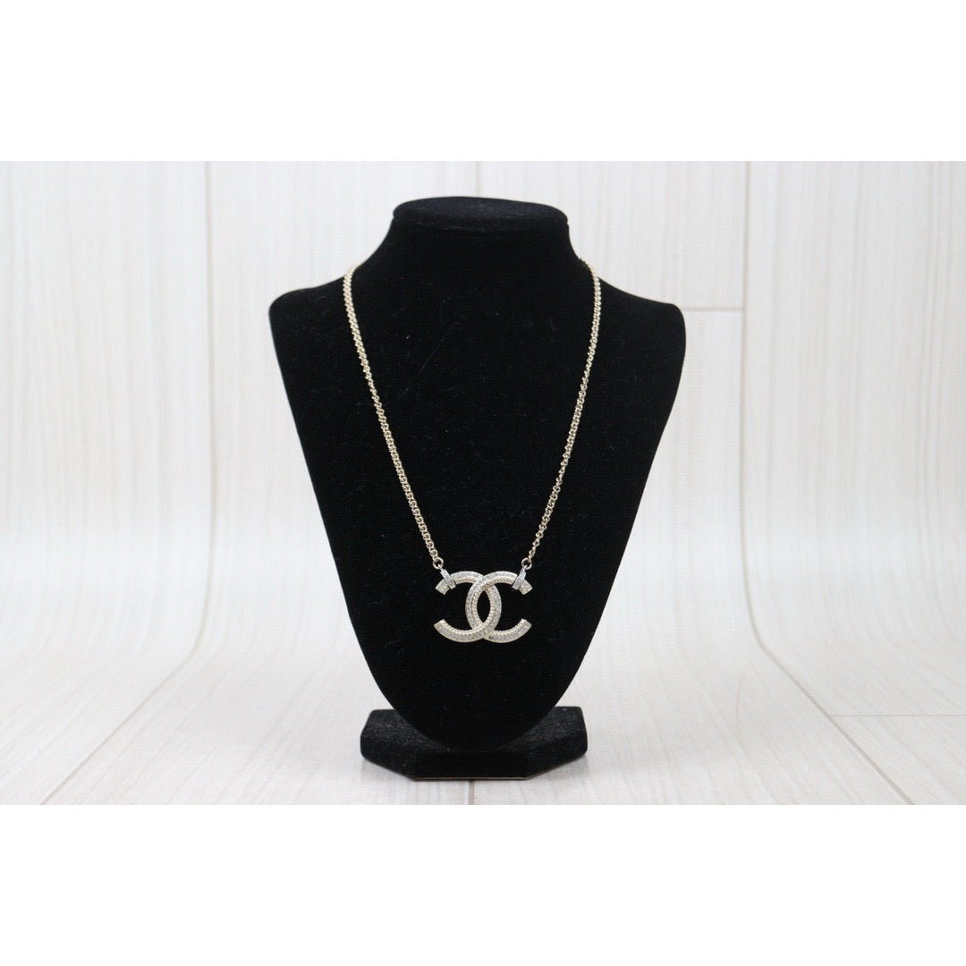 Good ( Rank AB)｜CHANEL COCO Mark Diamond Necklace  ｜S24112508