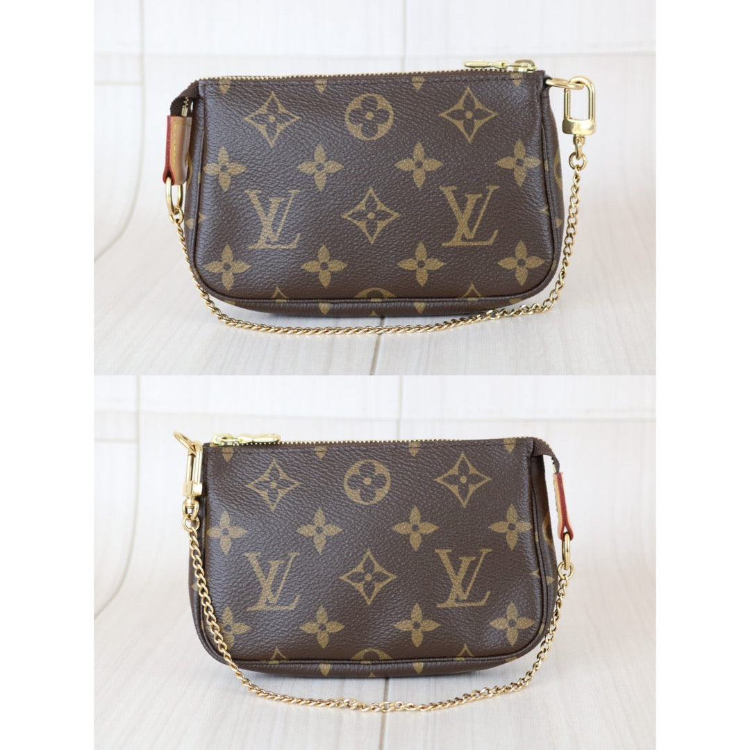 Very Good ( Rank A) ｜ Full Set LV Monogram Mini Pochette Accessoire｜X26030606