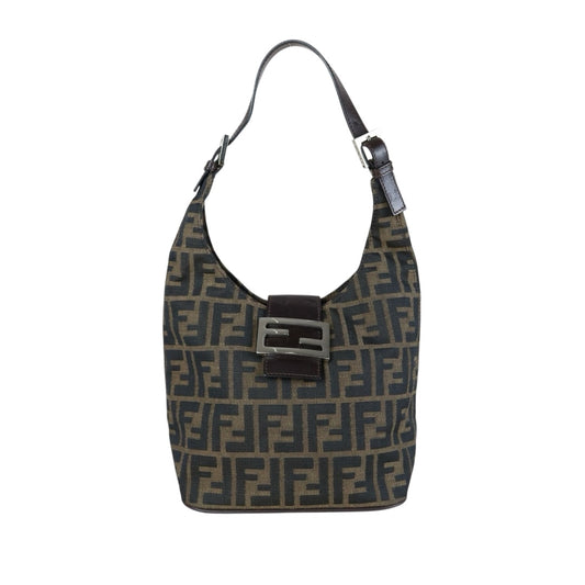 Good ( Rank AB)｜ FENDI Zucca Potato Case Shoulder Bag ｜S25111305