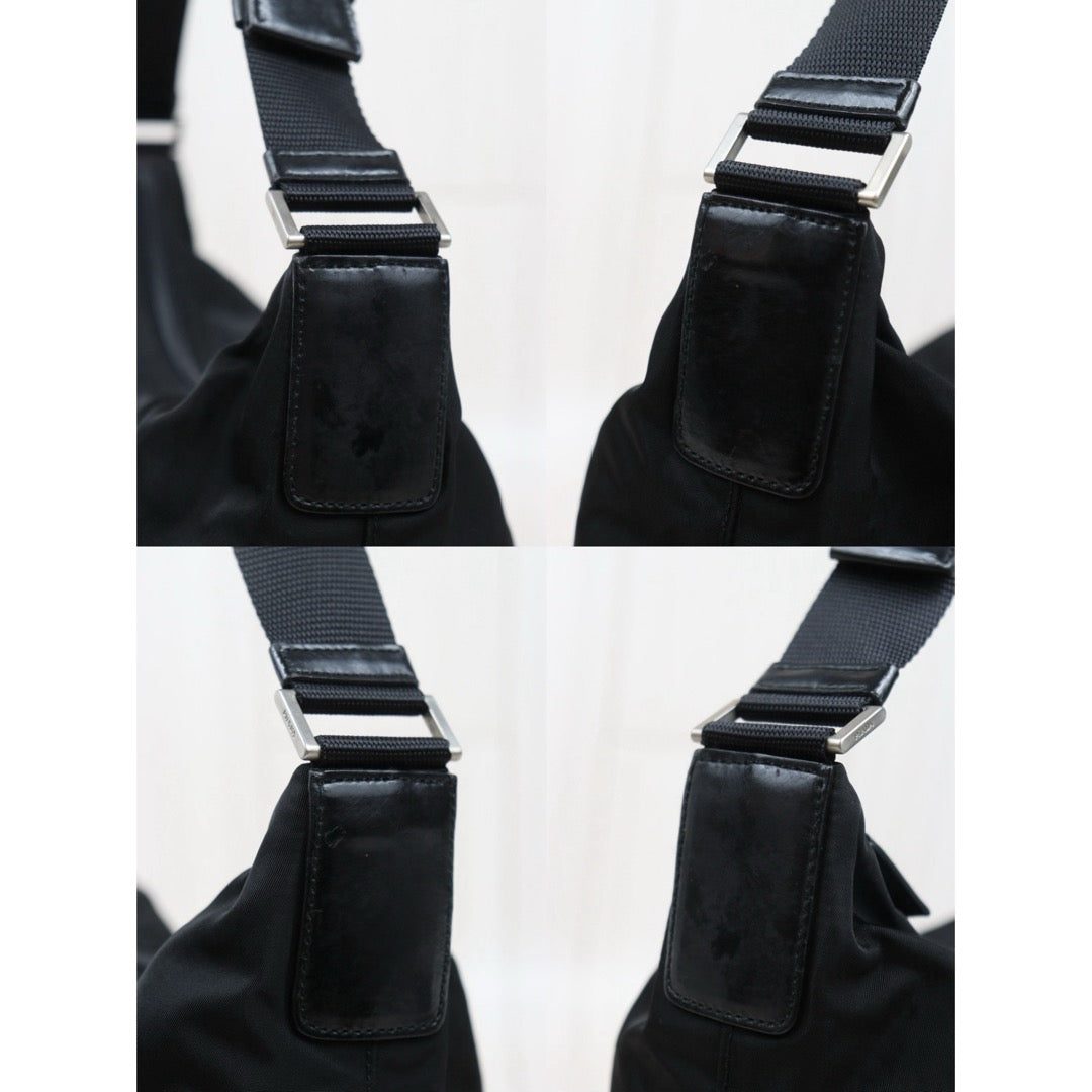 Good ( Rank AB)｜Prada Nylon ShoulderBag Black｜V25061206