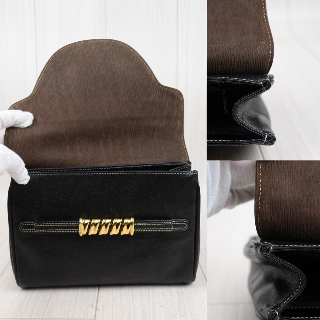 Good ( Rank AB)｜ Loewe Belasquez Twist Clutch Bag ｜24032928