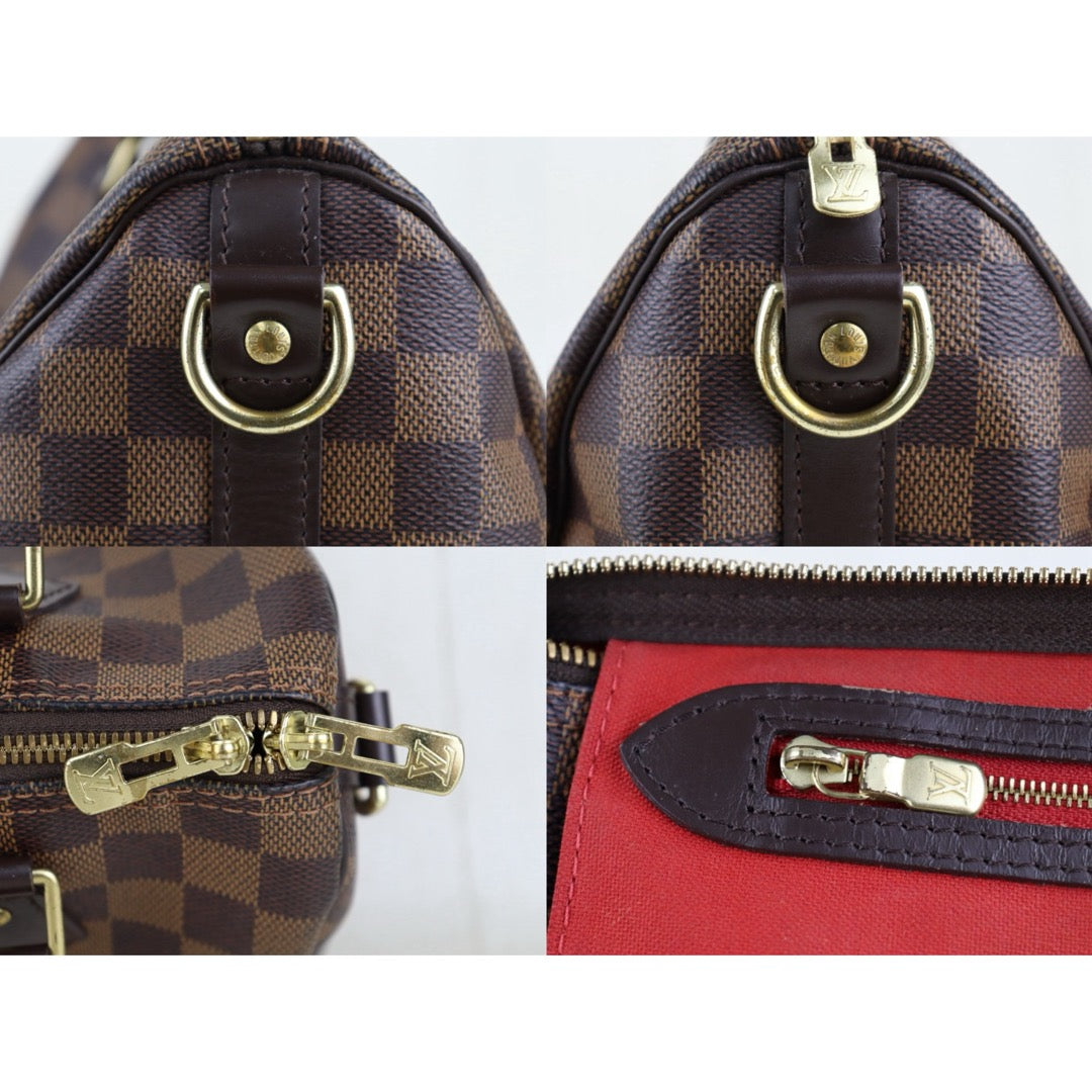 Good ( Rank AB)｜ LV Damier Speedy 25 Hand Bag With Shoulder Strap｜S25062304