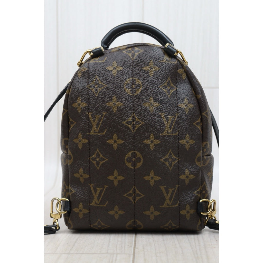 Very Good ( Rank A) ｜  LV Monogram Coated Canvas Mini Palm Springs Backpack｜S25071007