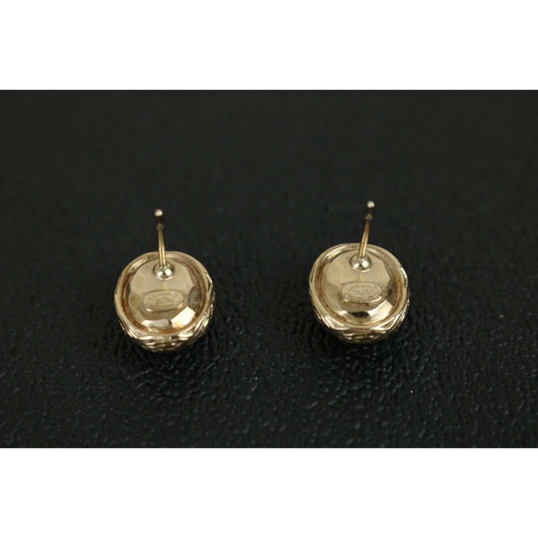 Very Good ( Rank A)｜CHANEL COCO Mark  Pink Earrings｜F25012305