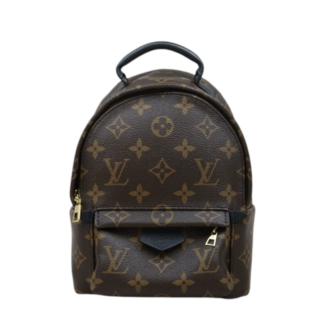 Very Good ( Rank A) ｜  LV Monogram Coated Canvas Mini Palm Springs Backpack｜S25022605