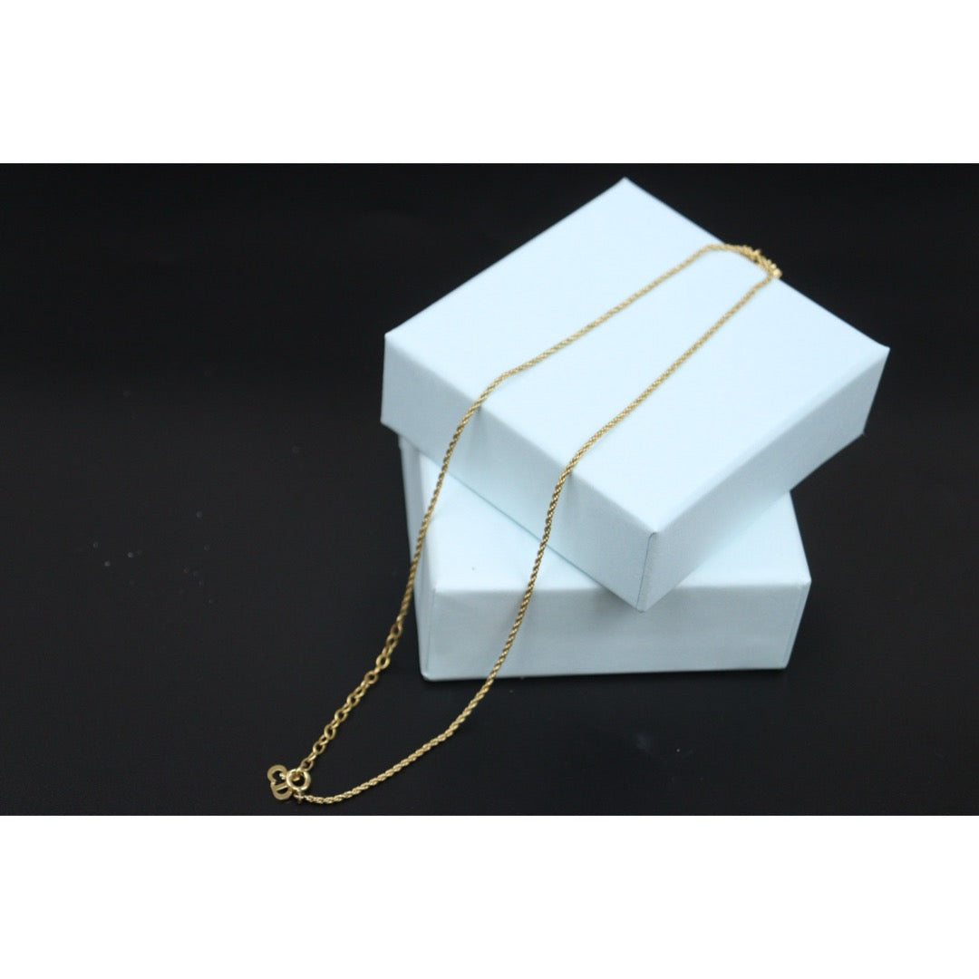 Good ( Rank AB) ｜ Dior Heart Rhinestone Necklace ｜V25071016