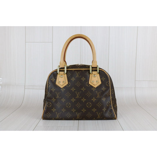 Include Entrupy Certificate of Authenticity｜Good ( Rank AB)｜ Louis Vuitton Monogram Manhattan PM Hand Bag｜S24112801