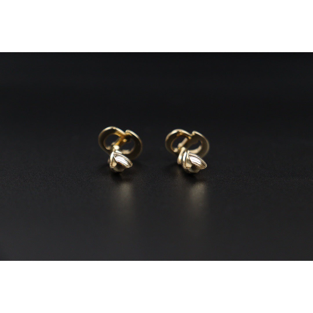 Rank A ｜ Dior CD Earring Gold Plated｜24030134