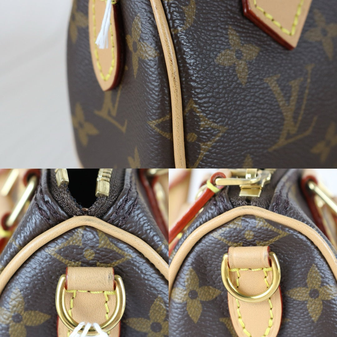 Very Good ( Rank A)｜LV Monogram Nano Speedy  Shoulder Bag｜W25092601