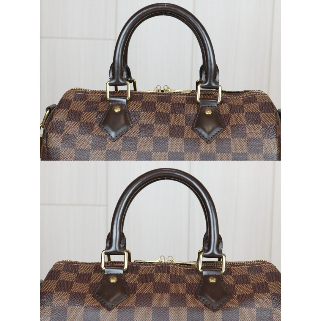 Good ( Rank AB)｜ LV Damier Speedy 25 Hand Bag With Shoulder Strap｜S24071431