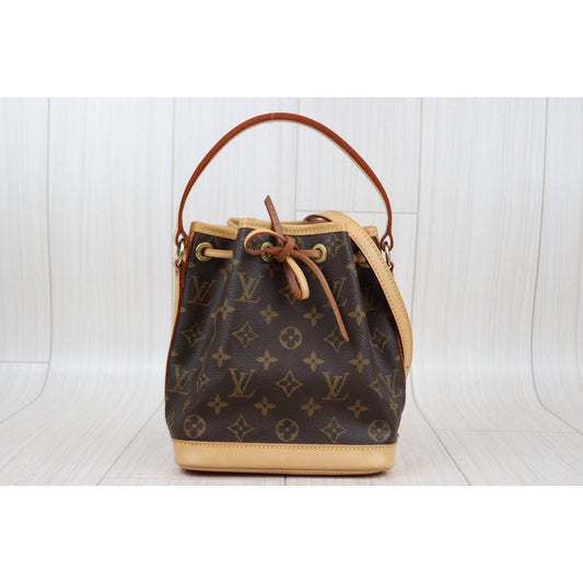 Rank A ｜ LV Monogram Petit Noe Mini Shoulder Bag ｜24011701