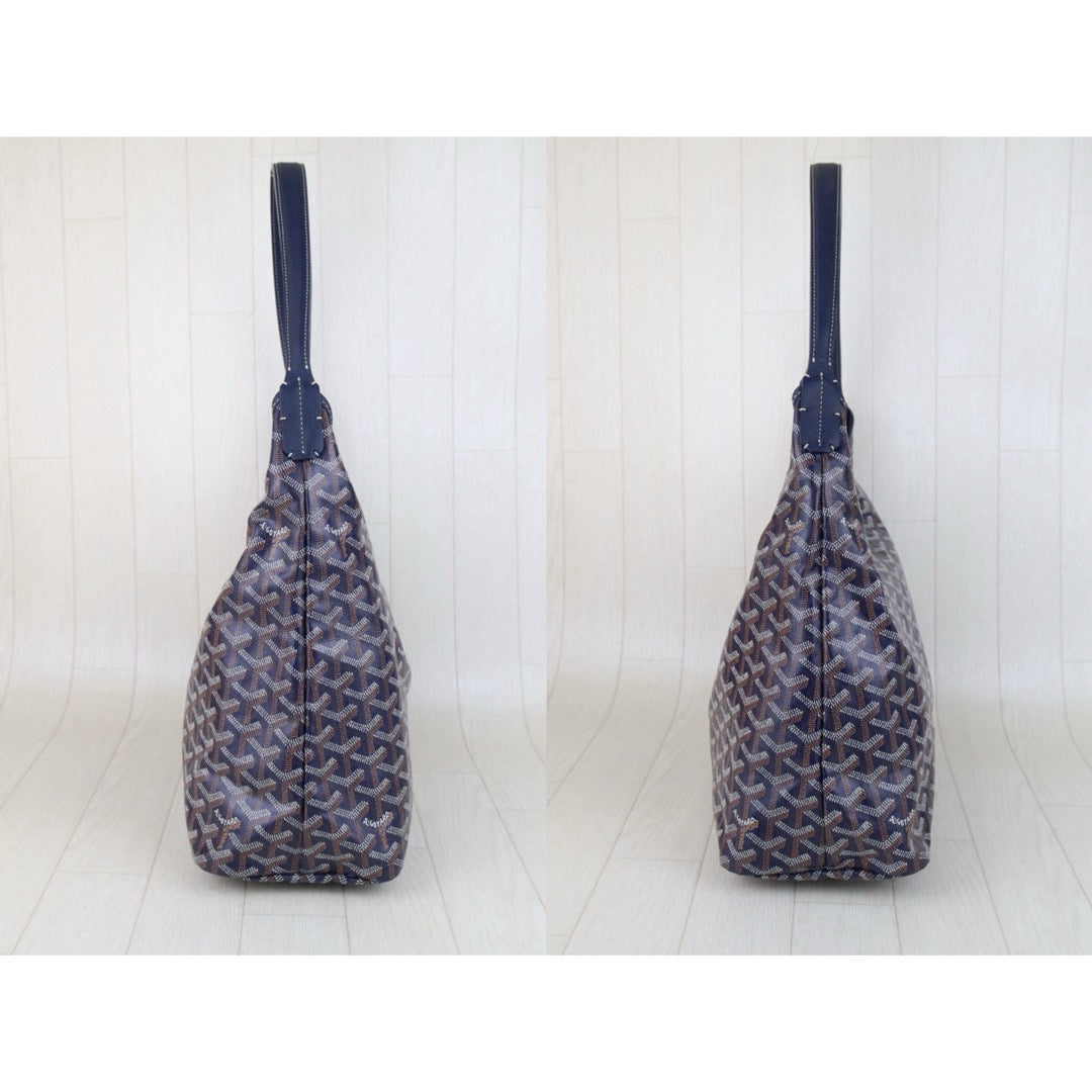 Very Good ( Rank A) ｜ Goyard Boheme Hobo Shoulder Bag Navy Blue｜S25032512