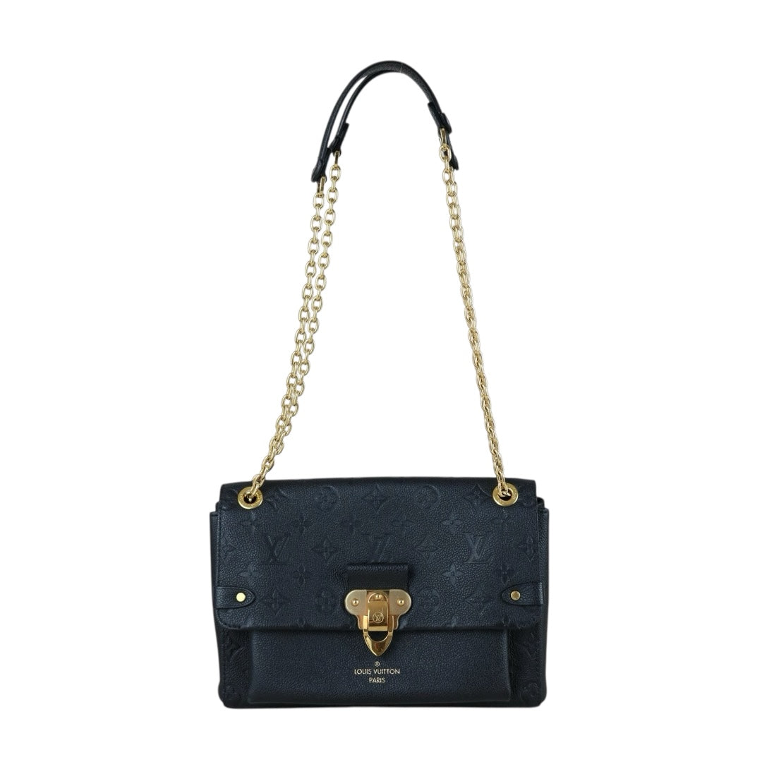 Very Good ( Rank A) ｜ LV Monogram Vavin  Leather Shoulder Bag Black IC Chips Model ｜S25060312