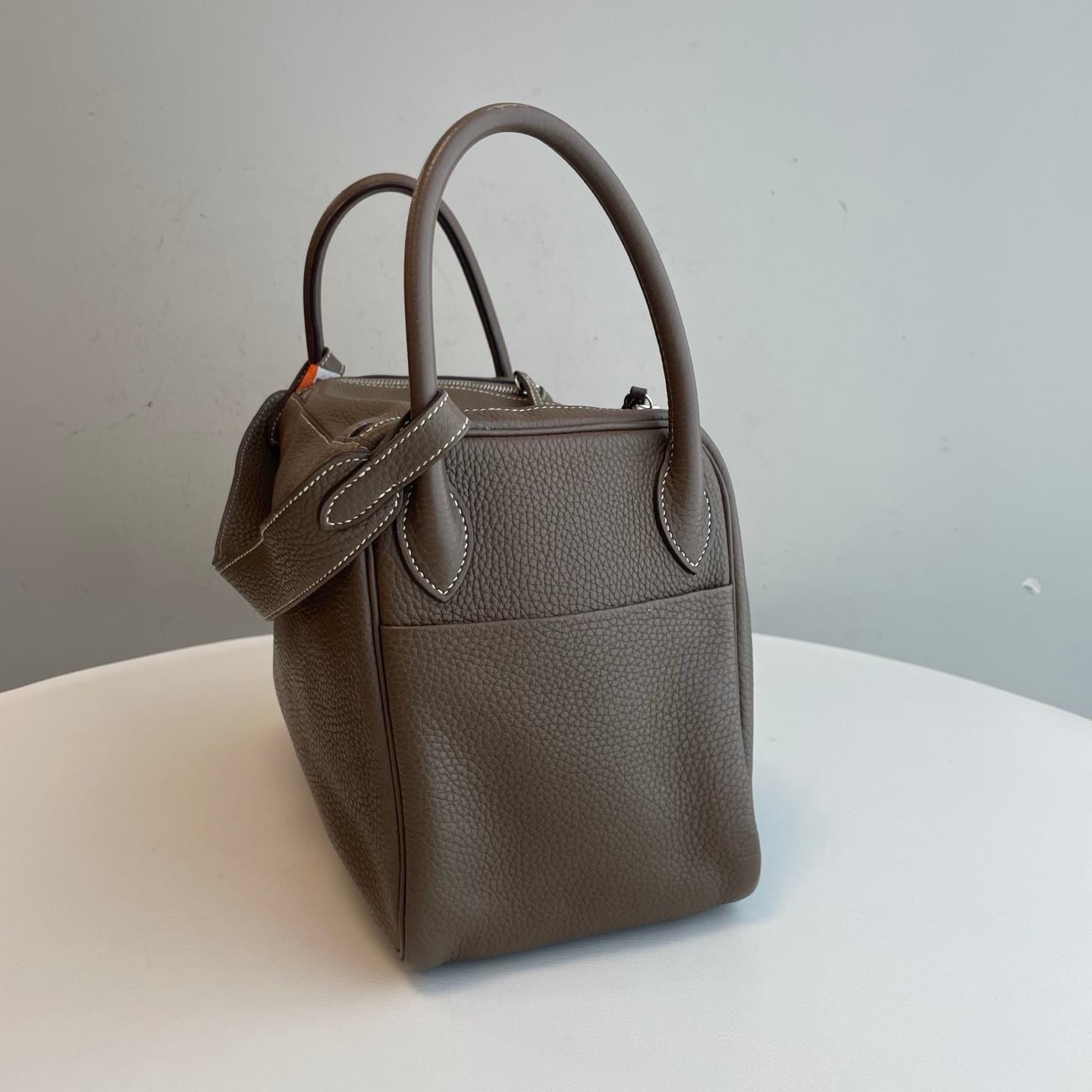 Hermes Lindy 30 A stamp etoupe