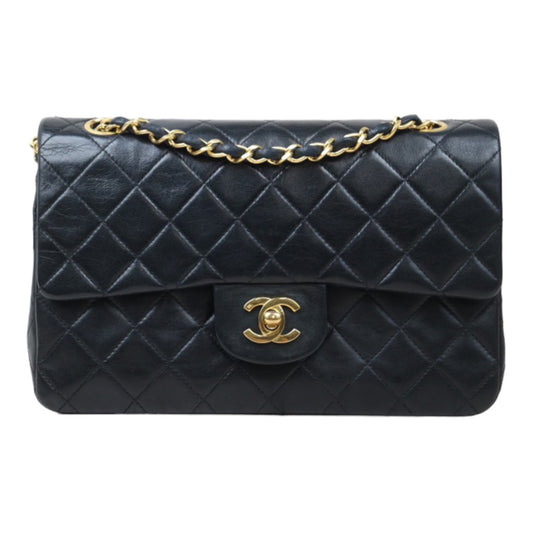 Rank A｜ CHANEL Matrasse Double Flap 23 Shoulder Bag Black Made In 1989-1991Year｜24030730