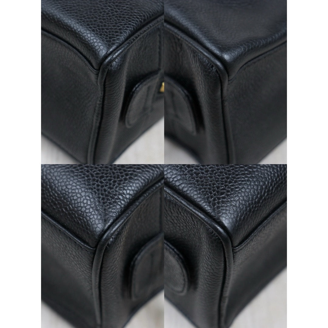 Good ( Rank AB)｜ CHANEL Caviar Skin Vanity Handbag  Made In 1996～1997Year ｜25051322