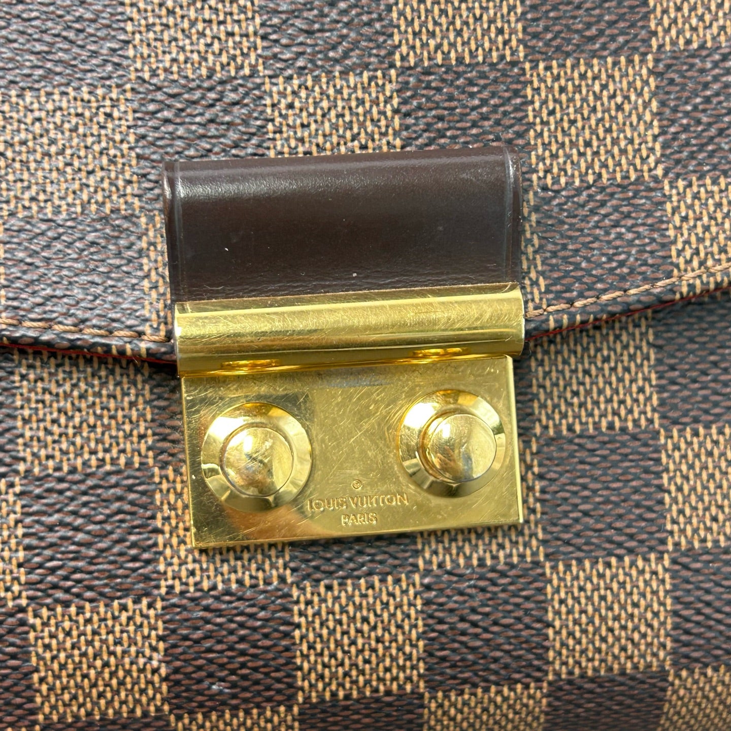 LV Damier Croisette Handbag With Shoulder Bag