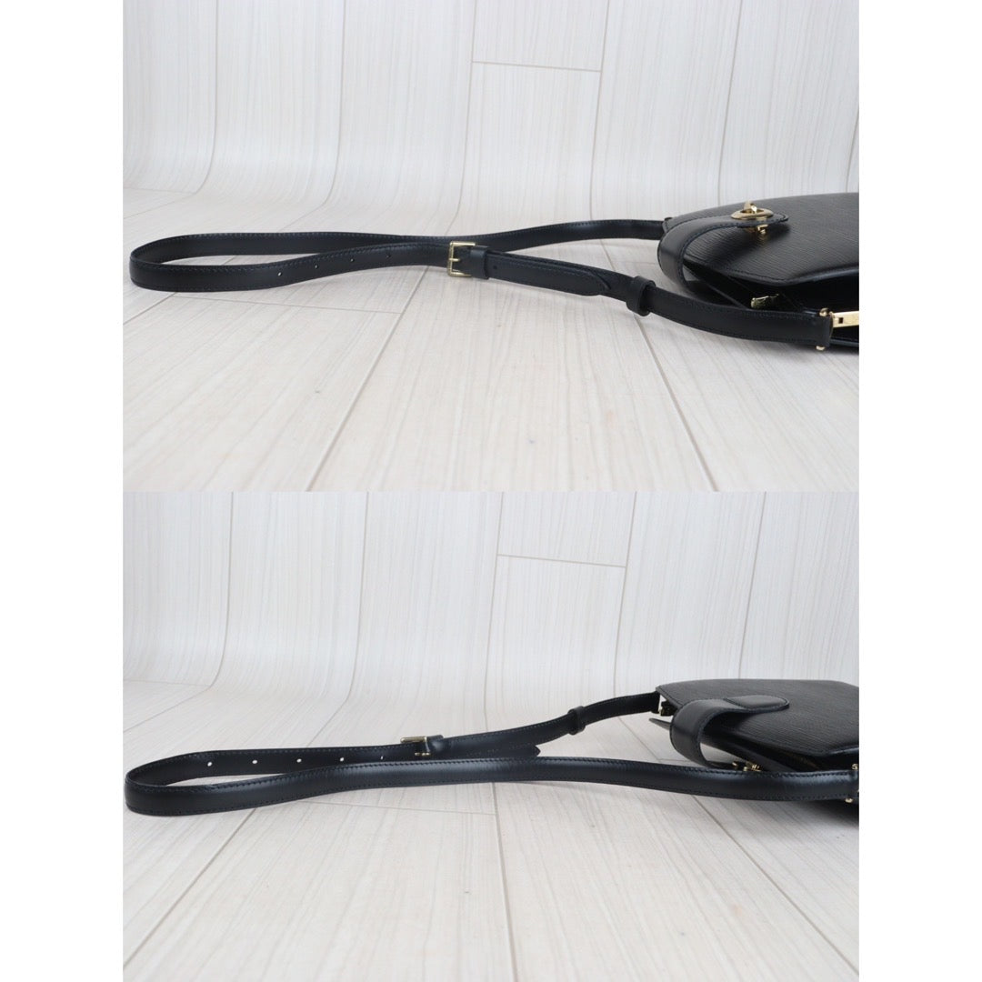 Rank A｜ LV Epi Shoulder Bag Black｜V23090714