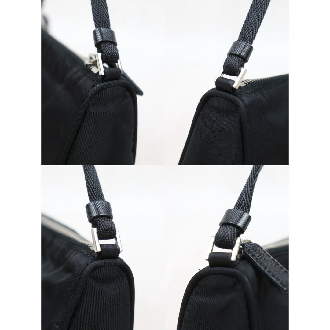 Very Good ( Rank A)｜ PRADA Nylon Re-Edition 2005 Black Shoulder Bag Current Model｜25121201