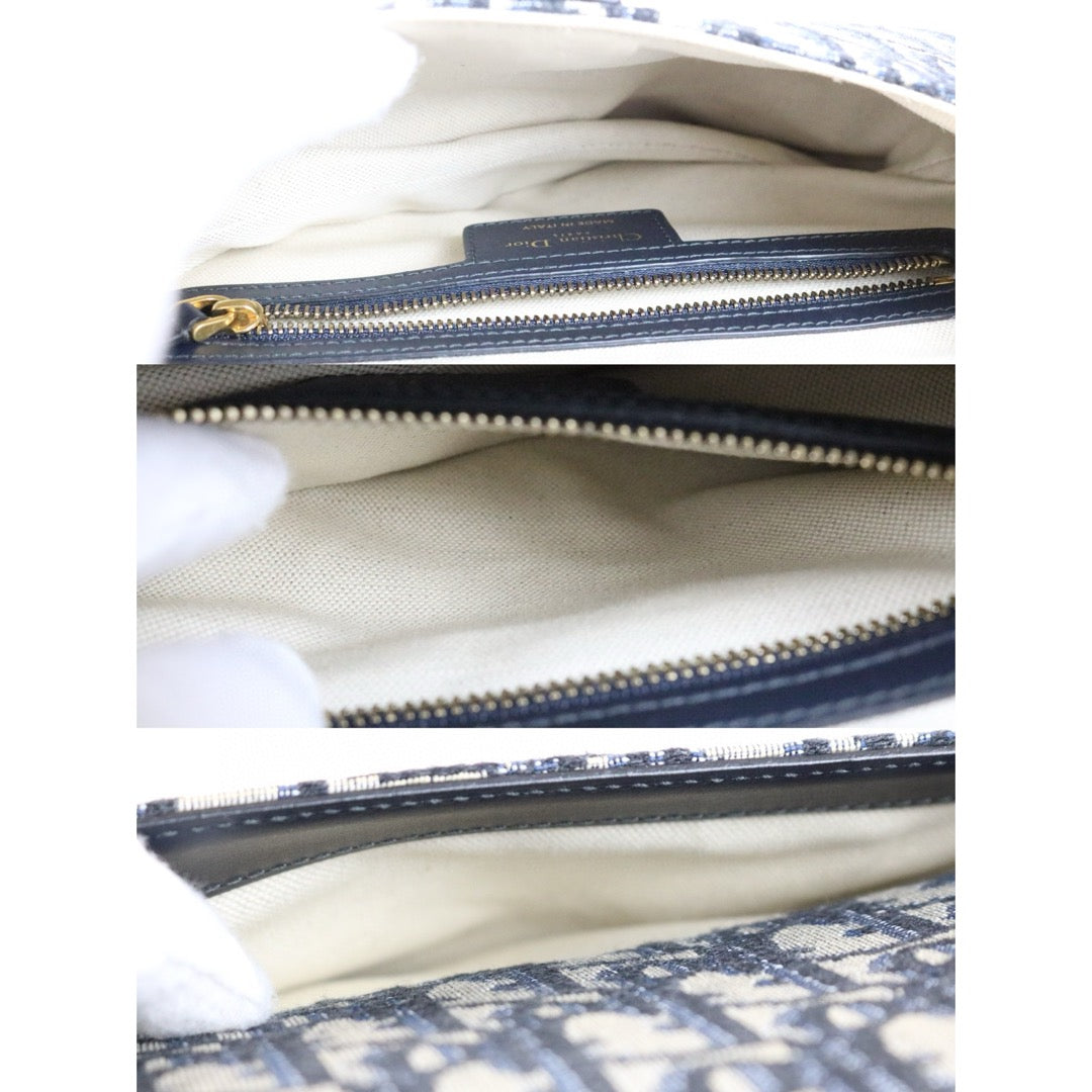 Very Good ( Rank A)｜Dior Trotter Saddle Shoulder Bag Medium｜J25042403