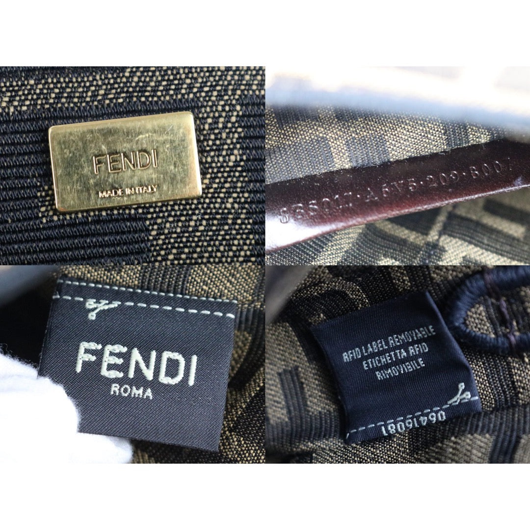 Very Good ( Rank A)｜ FENDI Mamma Baguette Chain Shoulder Bag  Gold Hardware Current Model PM｜S26020801