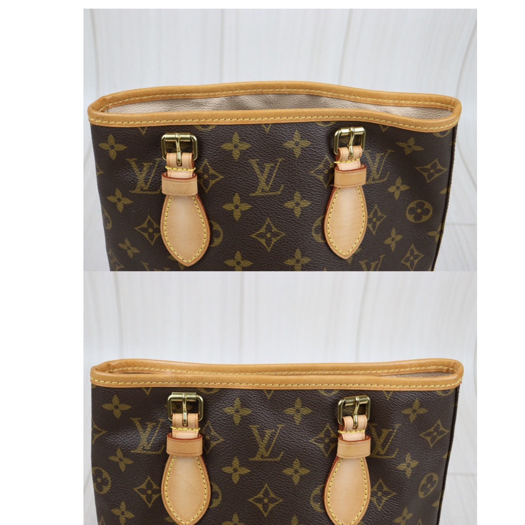 Rank A ｜ LV Monogram Petit Bucket PM Tote Bag ｜24010513