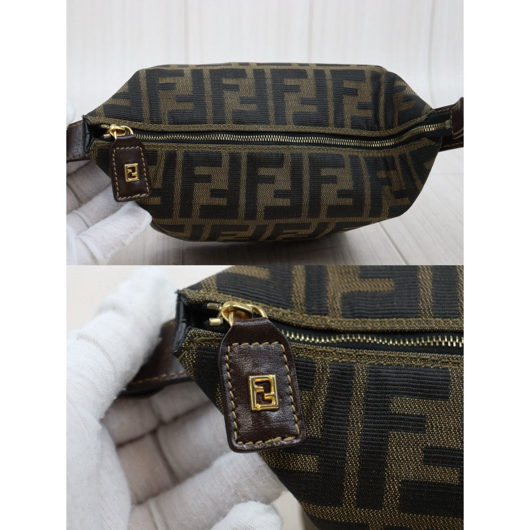 Good ( Rank AB)｜ FENDI PM Zucca Handbag ｜25050802